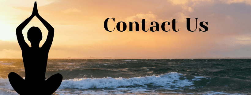 Woman Doing Yoga at beach - RNG-Yoga-Contact-Us-Page